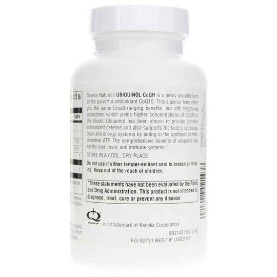 Ubiquinol CoQH 100 Mg, SNN